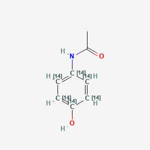 4-Acetamidophenol-ring-UL-14C