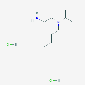 (2-Aminoethyl)(pentyl)(propan-2-yl)amine dihydrochloride
