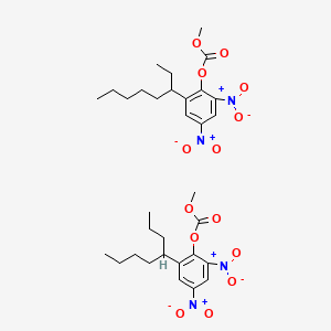 molecular formula C32H44N4O14 B13834473 Dinocton-O CAS No. 8069-76-9