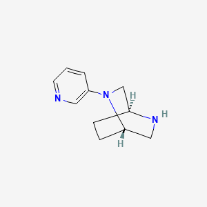 (1S,4S)-2-pyridin-3-yl-2,5-diazabicyclo[2.2.2]octane