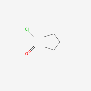 7-chloro-5-methylbicyclo[3.2.0]heptan-6-one