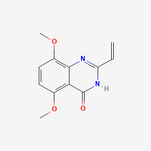 2-ethenyl-5,8-dimethoxy-3H-quinazolin-4-one