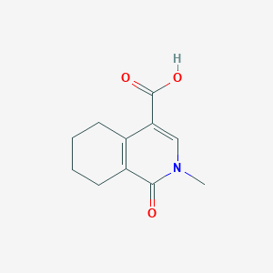2-Methyl-1-oxo-1,2,5,6,7,8-hexahydroisoquinoline-4-carboxylic acid
