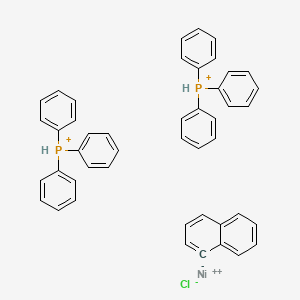 1H-naphthalen-1-ide;nickel(2+);triphenylphosphanium;chloride