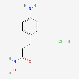 3-(4-aminophenyl)-N-hydroxypropanamide hydrochloride