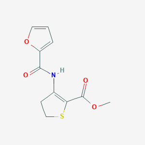 Methyl 3-(furan-2-carboxamido)-4,5-dihydrothiophene-2-carboxylate