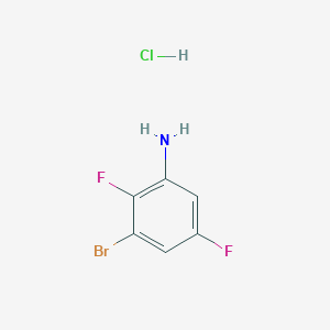 B1383467 3-Bromo-2,5-difluoroaniline hydrochloride CAS No. 1787929-07-0