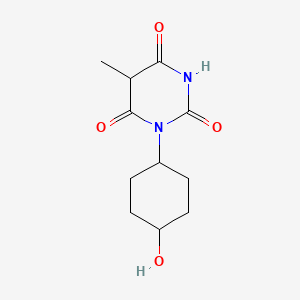 1-(4-Hydroxycyclohexyl)-5-methylbarbituric acid