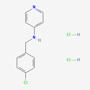 molecular formula C12H13Cl3N2 B13834731 (4-Chlorobenzyl)pyridin-4-ylamine dihydrochloride 