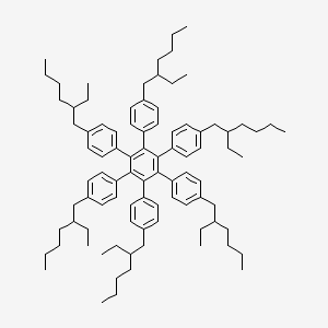 1,2,3,4,5,6-hexakis[4-(2-ethylhexyl)phenyl]benzene