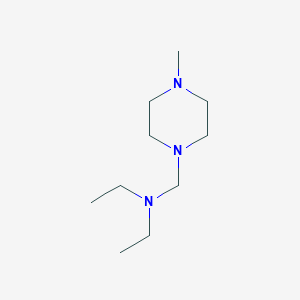 N-Ethyl-N-[(4-methylpiperazin-1-YL)methyl]ethanamine