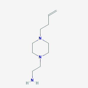 2-[4-(But-3-en-1-yl)piperazin-1-yl]ethan-1-amine