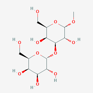 molecular formula C13H24O11 B13834826 alpha-D-Gal-(1->3)-alpha-D-Gal-OMe 