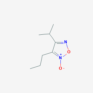 1,2,5-Oxadiazole,3-(1-methylethyl)-4-propyl-,5-oxide(9CI)