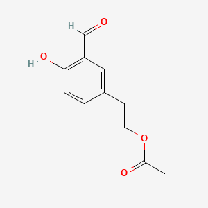 3-Formyl Tyrosol alpha-Acetate