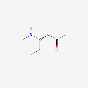 4-(Methylamino)hex-3-en-2-one