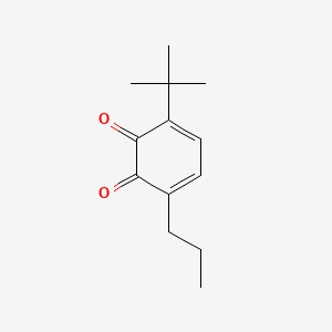 3-Tert-butyl-6-propylcyclohexa-3,5-diene-1,2-dione