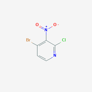 molecular formula C5H2BrClN2O2 B1383491 4-Bromo-2-chloro-3-nitropyridine CAS No. 1379309-70-2