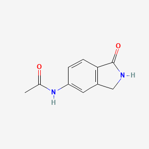 Acetamide,N-(2,3-dihydro-1-oxo-1H-isoindol-5-YL)-