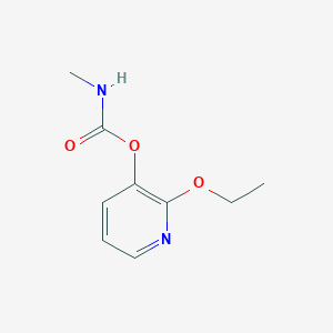 Carbamic acid, methyl-, 2-ethoxy-3-pyridyl ester (8CI)