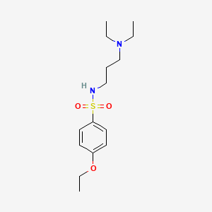 N-(3-Diethylaminopropyl)-p-ethoxybenzenesulfonamide