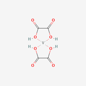 molecular formula C4H4O8V B13835019 Vanadium(IV) oxalate 