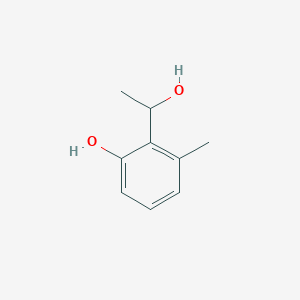 2-(1-Hydroxyethyl)-3-methylphenol