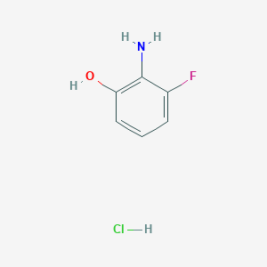 molecular formula C6H7ClFNO B1383508 2-氨基-3-氟苯酚盐酸盐 CAS No. 1951440-99-5