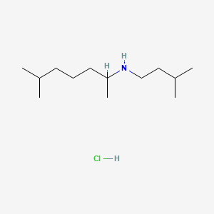 molecular formula C13H30ClN B13835099 Isopentyl(1,5-dimethylhexyl)ammonium chloride CAS No. 5964-56-7