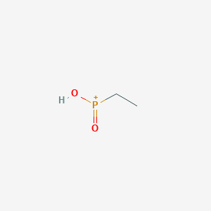 molecular formula C2H6O2P+ B13835111 Ethyl-phosphinic acid CAS No. 4363-06-8