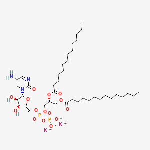 1,2-Dimyristoyl-sn-glycerol-3-(5'-diphosphocytidine) potassium salt,1,2-Dimyristoyl-sn-glycero-3-diphosphocytidine