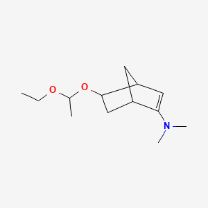 5-(1-ethoxyethoxy)-N,N-dimethylbicyclo[2.2.1]hept-2-en-2-amine