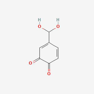 4-(Dihydroxymethyl)cyclohexa-3,5-diene-1,2-dione