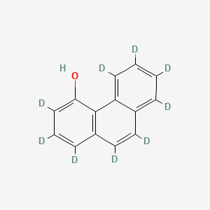 molecular formula C14H10O B13835240 4-Phenanthrol-d9 