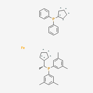 (R)-(-)-1-[(S)-2-(Diphenylphosphino)ferrocenyl]ethyldi(3,5-dimethylphenyl)phosphine