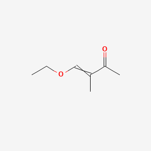 molecular formula C7H12O2 B13835318 4-Ethoxy-3-methylbut-3-en-2-one 