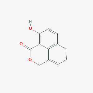 molecular formula C12H8O3 B13835345 9-hydroxybenzo[de]isochromen-1(3H)-one 