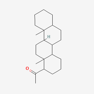 molecular formula C22H36O B13835402 1-(10a,12a-Dimethyloctadecahydro-1-chrysenyl)ethanone 