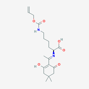 molecular formula C20H30N2O6 B13835430 Dde-L-Lys(Aloc)-OH*DCHA 