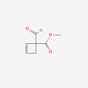 Methyl 1-formylcyclobut-2-ene-1-carboxylate