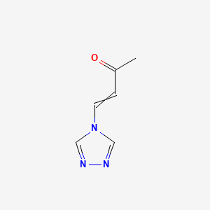 4-(1,2,4-Triazol-4-yl)but-3-en-2-one