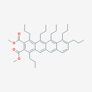 Dimethyl 1,4,5,6,7,8-hexapropyltetracene-2,3-dicarboxylate