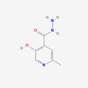 molecular formula C7H9N3O2 B13835530 5-Hydroxy-2-methylpyridine-4-carbohydrazide CAS No. 28596-46-5