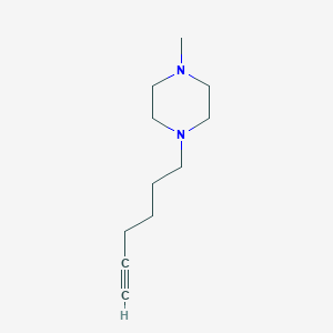 1-(Hex-5-YN-1-YL)-4-methylpiperazine