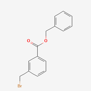 molecular formula C15H13BrO2 B13835580 Benzyl 3-(bromomethyl)benzoate 