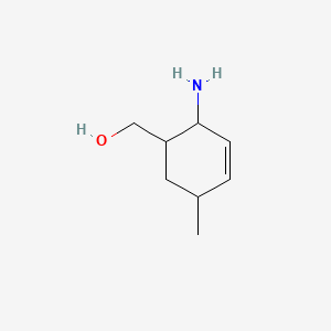 (2-Amino-5-methylcyclohex-3-en-1-yl)methanol