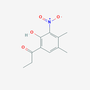 4'',5''-Dimethyl-2''-hydroxy-3''-nitropropiophenone