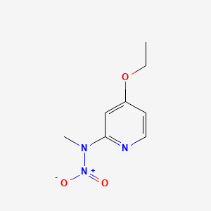 molecular formula C8H11N3O3 B13835627 N-(4-ethoxypyridin-2-yl)-N-methylnitramide 