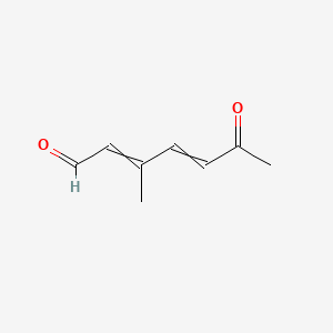 3-Methyl-6-oxohepta-2,4-dienal