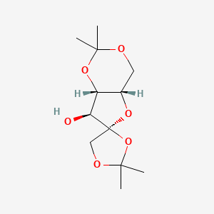 (4S,4'aS,7'S,7'aS)-2,2,2',2'-tetramethylspiro[1,3-dioxolane-4,6'-4,4a,7,7a-tetrahydrofuro[3,2-d][1,3]dioxine]-7'-ol